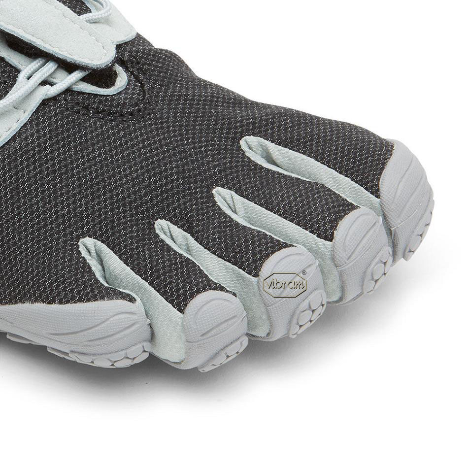 Women's Vibram V-Run Retro Running Shoes Black / Grey | US_W23