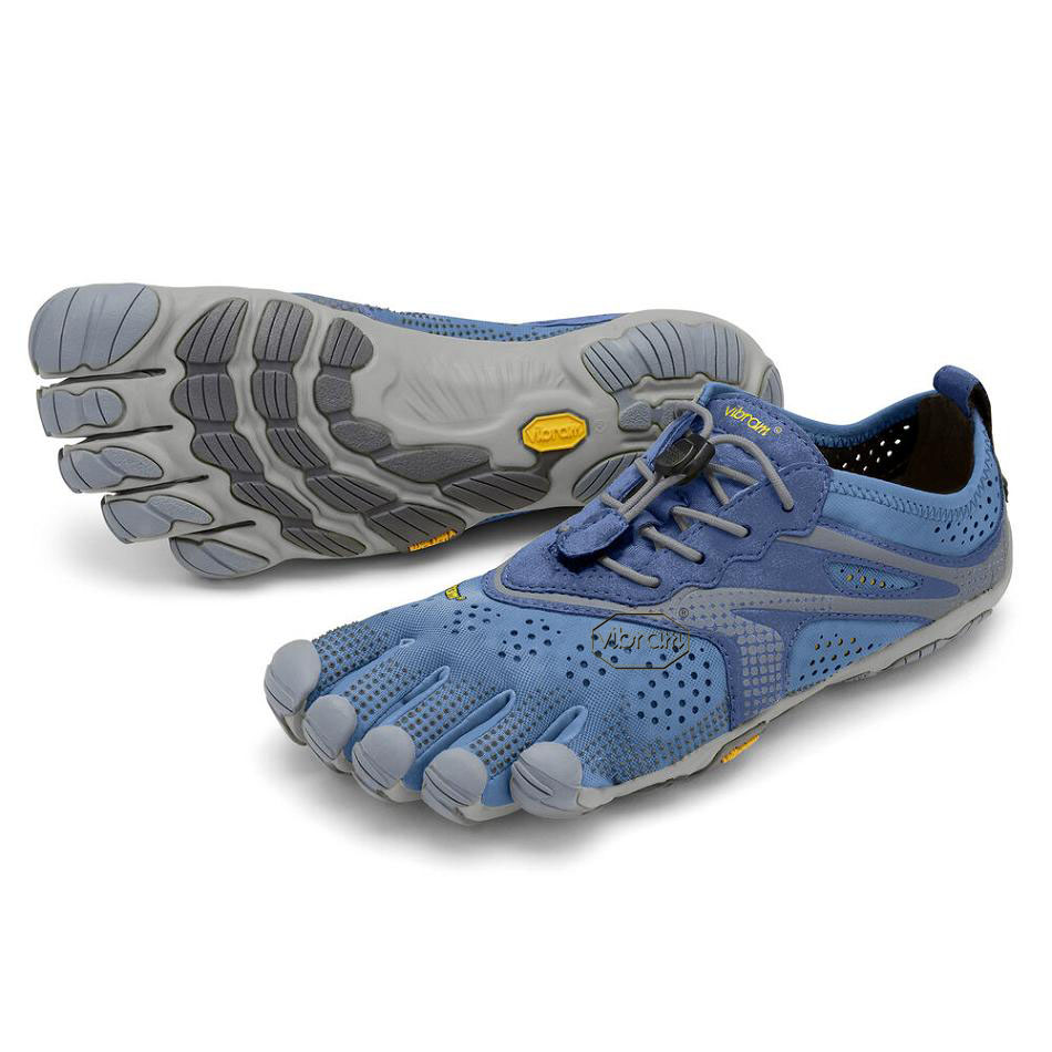 Women\'s Vibram V-Run Running Shoes Blue | US_M21