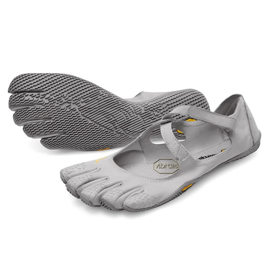 Women\'s Vibram V-Soul Casual shoes Silver | US_L38