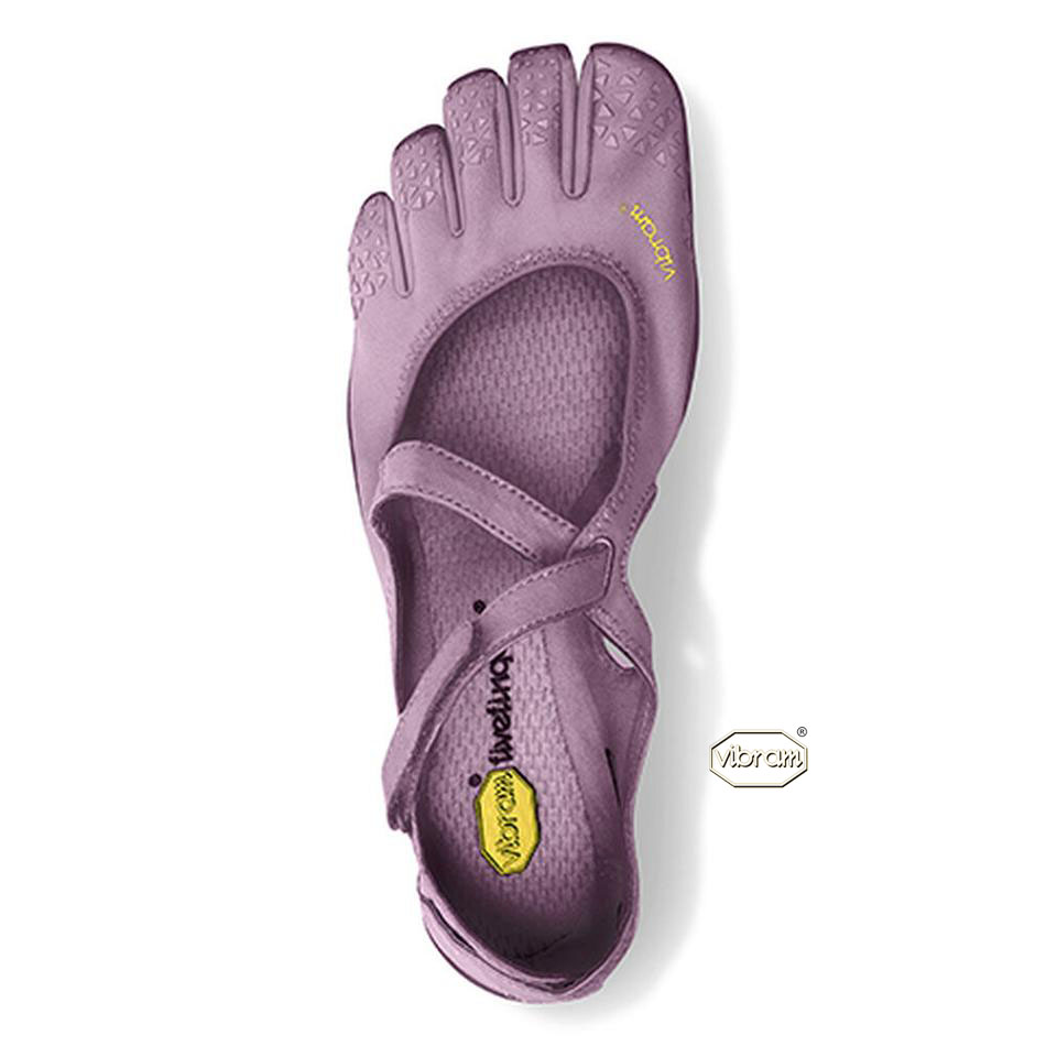 Women's Vibram V-Soul Training Shoes Lavender | US_M96