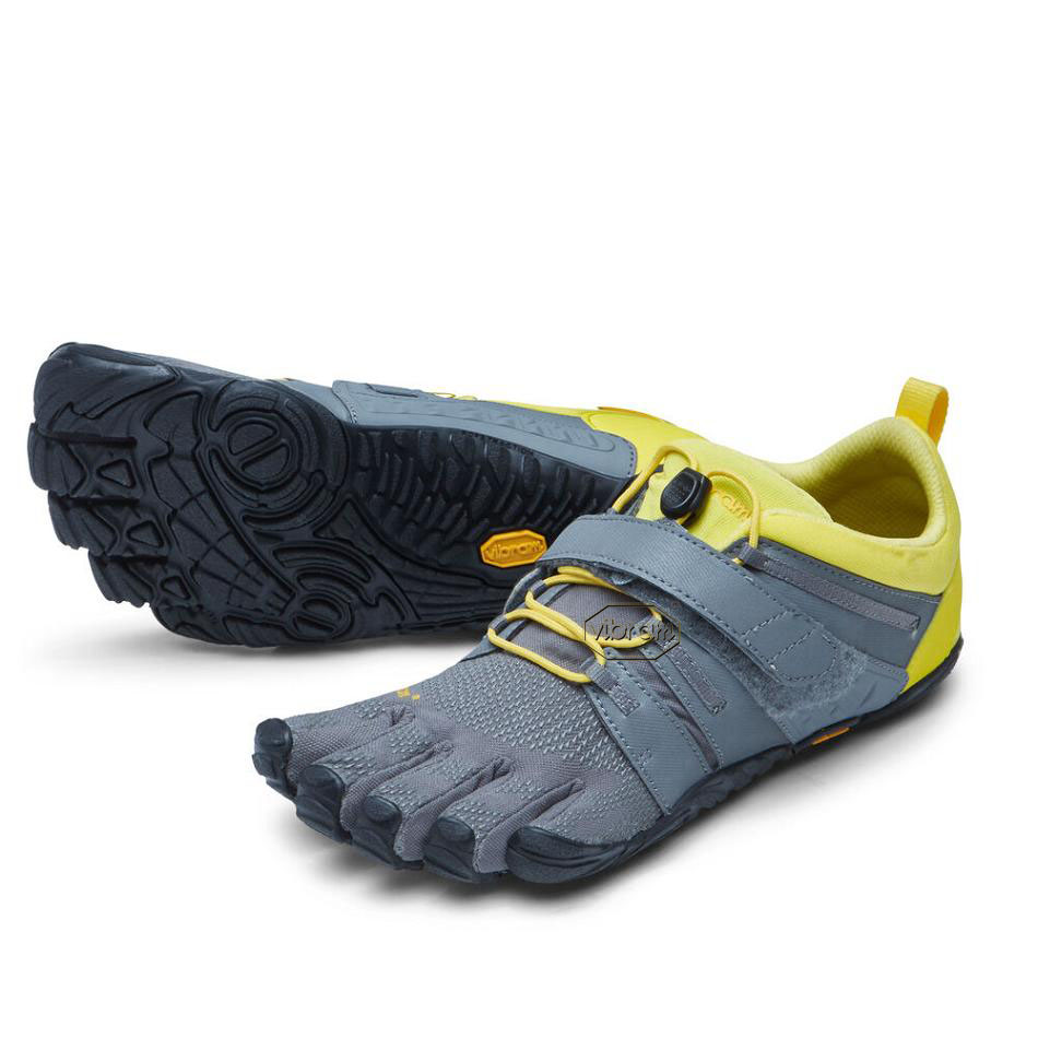 Women\'s Vibram V-Train 2.0 Training Shoes Grey / Yellow / Black | US_S07