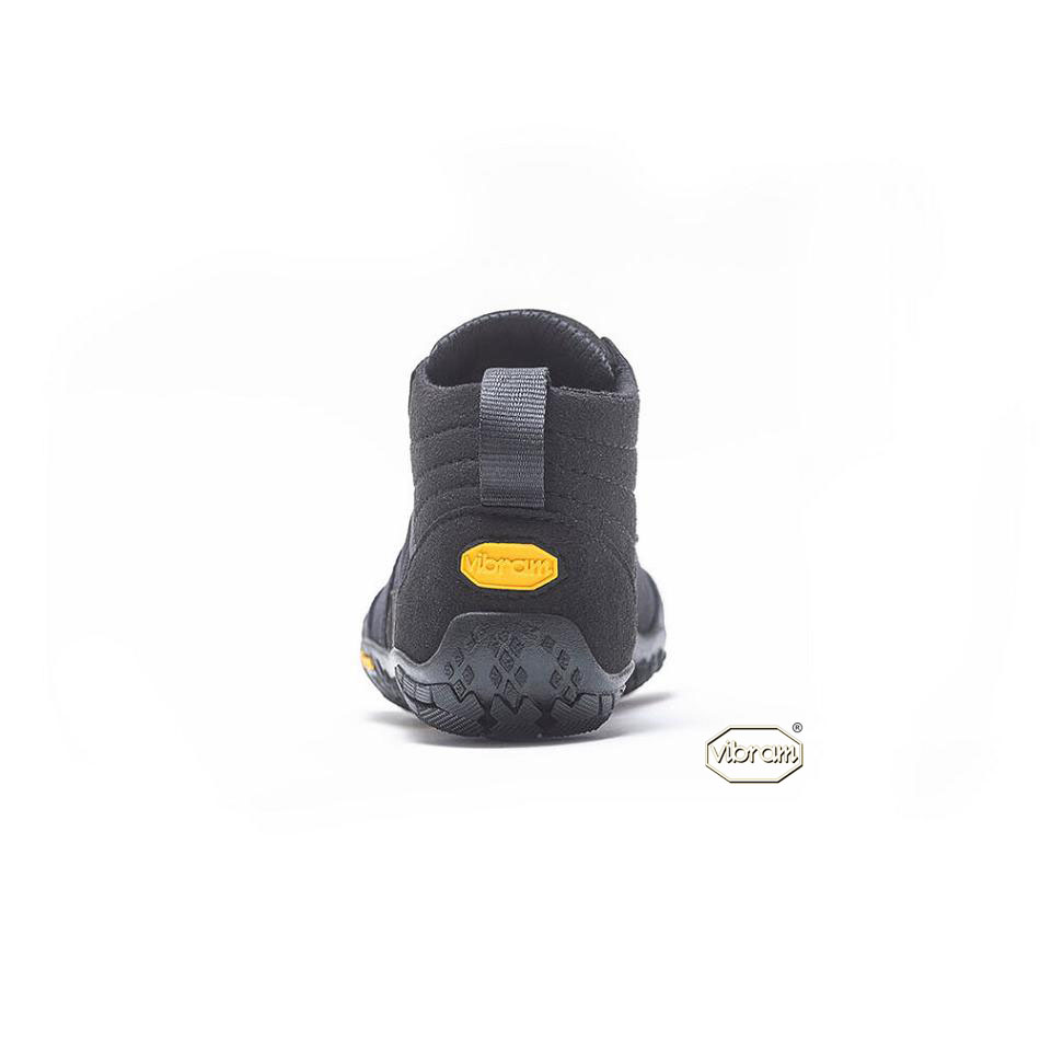 Women's Vibram V-Trek Casual shoes Black | US_G34