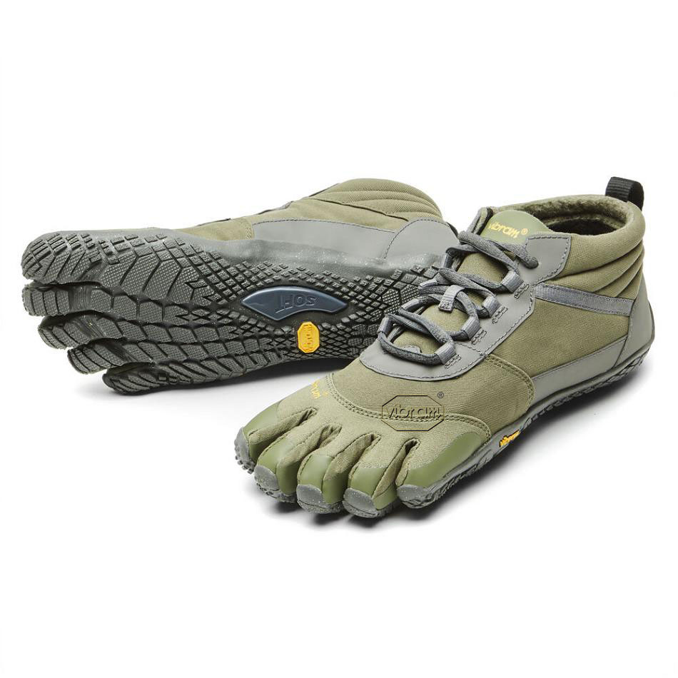 Women\'s Vibram V-Trek Insulated Casual shoes Grey | US_D32