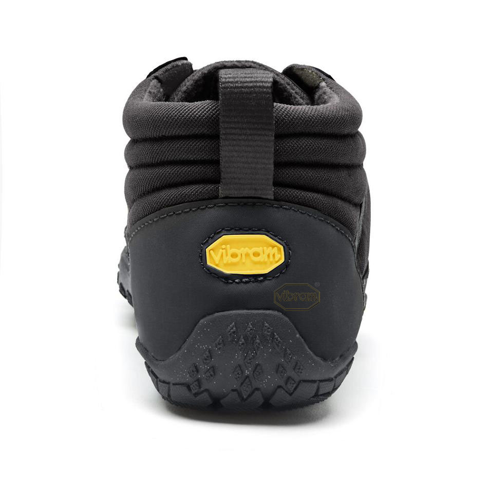 Women's Vibram V-Trek Insulated Casual shoes Black | US_S31