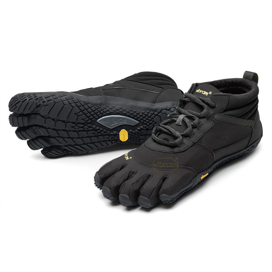 Women\'s Vibram V-Trek Insulated Casual shoes Black | US_S31