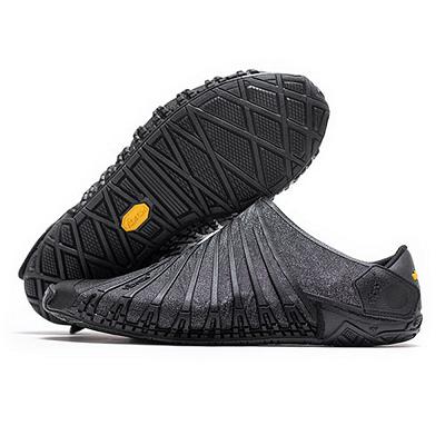 Men's Vibram Furoshiki EcoFree Shoes Black | US_X13