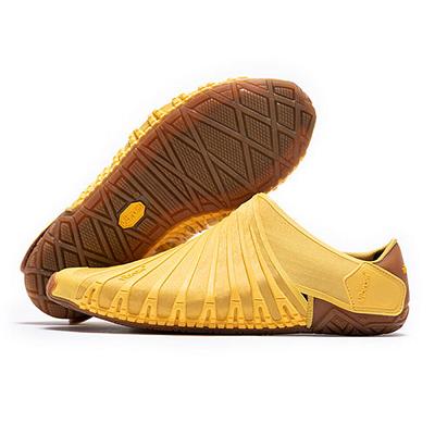 Men's Vibram Furoshiki EcoFree Shoes Mustard | US_K10