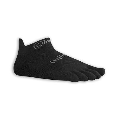 Men's Vibram Injinji No-Show Socks Black | US_G82