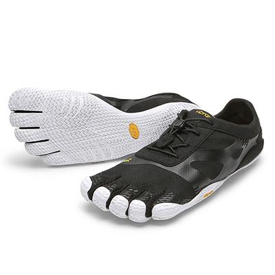 Men's Vibram KSO EVO Training Shoes Black / White | US_C62