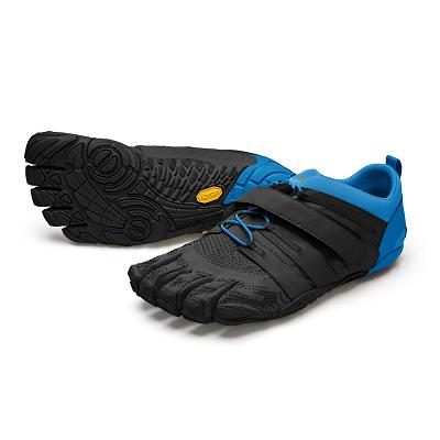 Men's Vibram V-Train 2.0 Training Shoes Black / Blue | US_R46