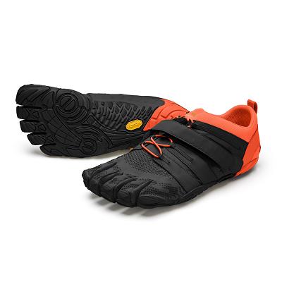 Men's Vibram V-Train 2.0 Training Shoes Black / Orange | US_T47