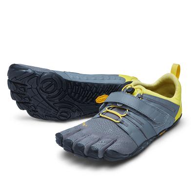 Men's Vibram V-Train 2.0 Training Shoes Grey / Yellow / Black | US_V63