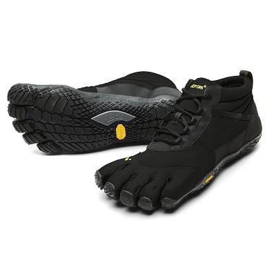 Men's Vibram V-Trek Insulated Casual shoes Black | US_G79