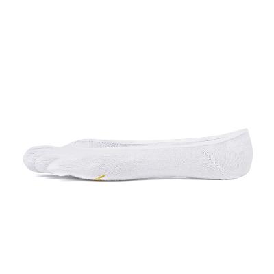 Women's Vibram 5TOE Ghost Socks White | US_E27