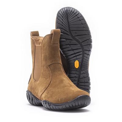 Women's Vibram Just For Me-Horse Ecostep Natural Boots Light Brown | US_F60