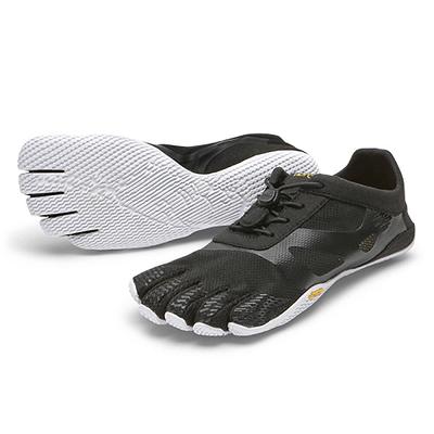 Women's Vibram KSO EVO Training Shoes Black / White | US_J12