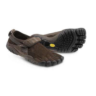 Women's Vibram KSO Trek Hiking Shoes Brown | US_F57