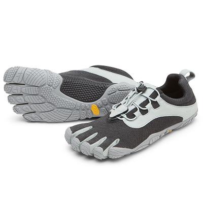 Women's Vibram V-Run Retro Running Shoes Black / Grey | US_W23